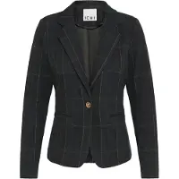Ichi Blazer 'ICHKATE' navy / sort / hvid