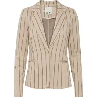Ichi Blazer 'RUTI' mørkebeige / beige-meleret