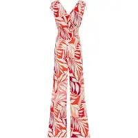 LASCANA Jumpsuit ecru / lyserød / rød / bordeaux