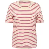 KAFFE CURVE Shirts 'KCWinni' pink / offwhite