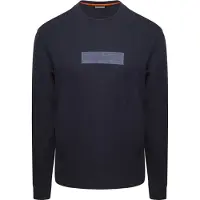 Napapijri Longsleeve T-shirt Logo Navy Blå Mørkeblå måle