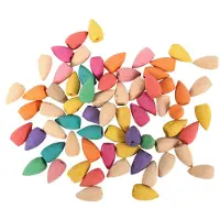 Typecat 100pcs Reflux incense cones aromatherapy Lavender Rose Jasmine
