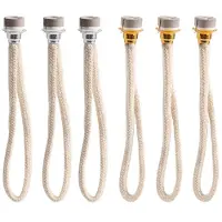 Melitt 6Pcs Catalytic Wick Replacement Oil Lamp Wick Replacement Wick Catalytic Air Control Catalytic Burner Lamps Wick