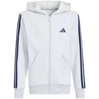 Adidas Essentials Full-Zip Kids hættetrøje, størrelse 128 cm