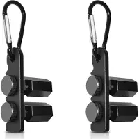 Melitt 2X Tall Stair Gauges for Framing Square,with Holder and Carabiner Stair Gauge Knob Tool for Carpentry Framing Squares