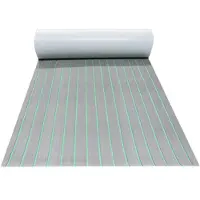 Typecat 2400X450X6mm EVA Foam Boat Marine Flooring Non-Skid Self Adhesive Marine Boat Deck Mat Decking Sheet Striped Yacht Mat