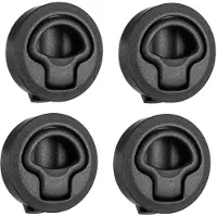 Torribaly 4Pcs/Set Round Pull Lock Slam Hardware for RV Yacht Boat Deck Hatch