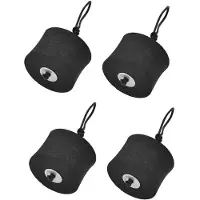 Melitt KEEP DIVING 4 Pieces Kayak Scupper Plugs EVA Kayak Maintenance Kit Fits Sit--Top Kayak Fishing Boat Accessories Size L