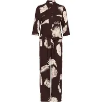 Kaffe Jumpsuit 'KArutie ' lysebeige / bordeaux