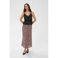 Kaffe Nederdel 'KALucille' beige / creme / brun / sort