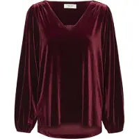 Part two Bluse 'Madis' bordeaux