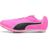 Puma evoSPEED Star 9 Sprint Spikes Unisex, Shoes, Poison Pink/Sun Stream/Black, 44.5