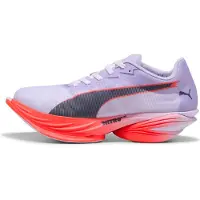 Puma FAST-R NITRO Elite 3 Running Shoes Women, Sport, Light Lavender/Inky Depths/Ultra Red, 38.5