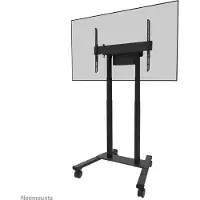 NeoMounts FL55-875BL1 - Vogn med hjul - motoriseret - for LCD display - låsbar - stål - sort - skærmstørrelse: 55-100