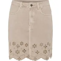 Kaffe Nederdel beige