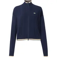 Adidas Cable Knit Firebird Sweatshirt Med Lynlås