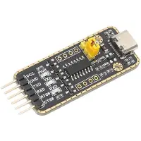 Typecat USB to TTL Serial Adapter for CH343G Chip USB to UART TTL Serial Converter Modul for Debugging and Programming