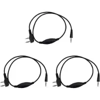 Torribaly 3X APRS to K1 Cable Audio Interface Walkie Talkie Connection Cable for APRSpro APRSDroid