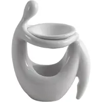 Kepptory Oliebrænder Stilfuld Holder Vokslys Duftvoks-brænder Dekor Spa Meditation Soveværelse Hjemmedekoration Gave Ornament