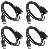Typecat 4X to VGA Cable (DP to VGA Cable) 6 Feet
