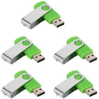 Kepptory 5X 512MB USB 2.0 Swivel Flash Drive Memory Stick Thumb U Disk Device