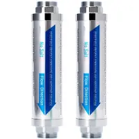 Melitt 2X Whole House Central Water Softener Scale Filter Prevent Scale Built Water Pipes Toilet Boilers