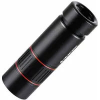 Typecat 10x32ED monokulær, ekstra lav spredning, Bak4-glas, fasekorrektion,