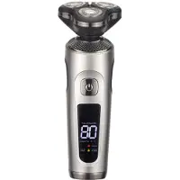 INF Elektrisk barbermaskine med roterende 3D barberblad Silver