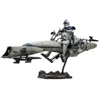Hot toys Figur TMS076 - Star Wars : The Clone Wars - Commander Appo And Barc Speeder