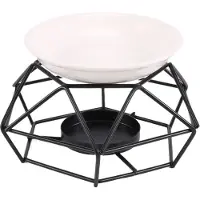 Wella Delicate Romantic Ceramic Tealight Candle Holder Oil Burner Aroma Diffuser Furnace Home Decoration Stylish Design