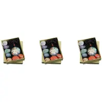 Wella 3X Seven Chakra Set Natural Aura Mixed Crystal Home Decoration Healing Polished Gemstone Collection Amulet Necklace