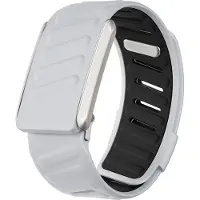 INF Silikone urrem til Whoop 4.0 Black+Grey