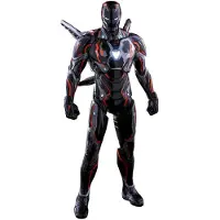Hot toys Figur MMS597D39 - Marvel Comics - Avengers : Infinity War - Neon Tech Iron Man 4.0