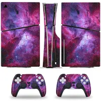 INF Skin Stick Protective Skin til PS5 Slim Console Purple