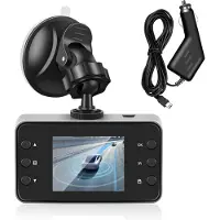 Typecat 2,2 tommer bil DVR dashkamera fuld 1080P loopoptagelse bevægelsesdetektion