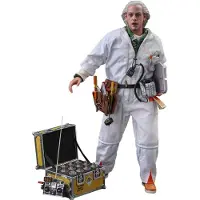 Hot toys Figur MMS610 - Back To The Future - Doc Brown Deluxe Version