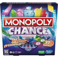 Hasbro Monopoly Chance Brætspil Spansk Version