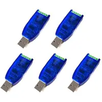 Semoic 5X Industrial USB to RS485 RS232 Converter Upgrade Protection RS485 Converter Compatibility V2.0 Standard -485
