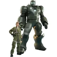 Hot toys Figur TMS060 - Marvel Comics - What If…? - The Hydra Stomper & Steve Rogers