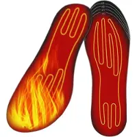 INF Varme indlægssåler Black 35-41