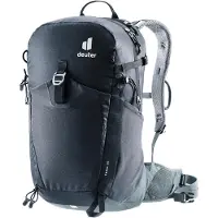 Deuter - Dagstursrygsække - Trail 25 Black Shale til Unisex - Sort