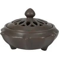 Tlily Ceramic Mosquito Repellent Incense Burner Classical Living Room Decor Porcelain Coil Incense Holder