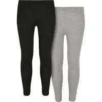 Urban Classics Leggings grå-meleret / sort