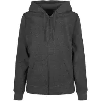 Build Your Brand Basic Sweatshirt Med Lynlås