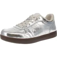Woden Dame Bjork Læder Sneakers 039 Silver
