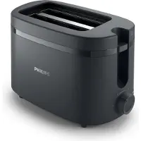 Philips 1000 series Essentials Collection HD2510/90 Brødrister, 2 skive(r), Knapper, Niveau, Dreje, 650 W, 220-240 V, 50-60 Hz, 0,85 m