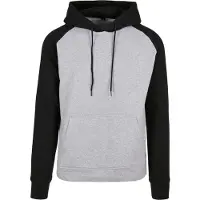 Build Your Brand Basic Raglan Hættetrøje