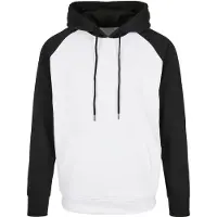 Build Your Brand Basic Raglan Hættetrøje