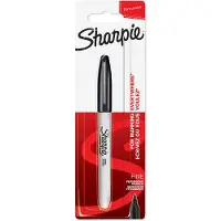 Sharpie permanent markør, fin spids, sort