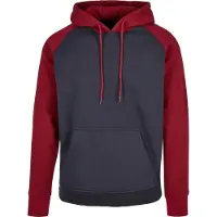 Build Your Brand Basic Raglan Hættetrøje